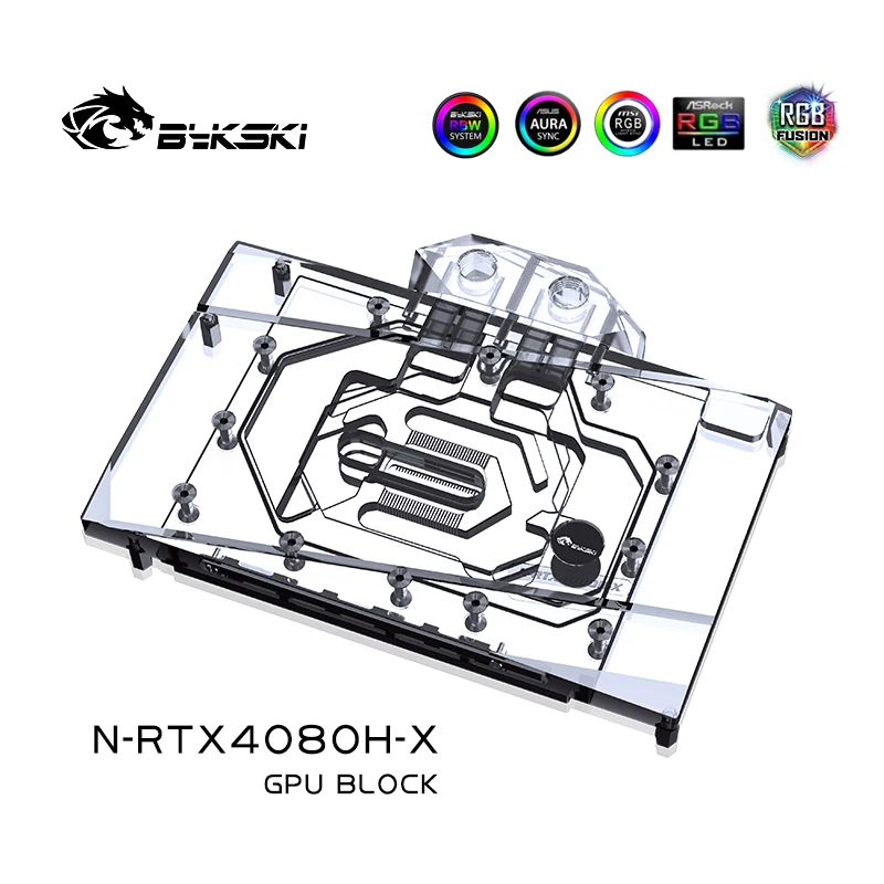 Bykski GPU Water Block for NVI - Rtx 4080 Water Cooling Block 评论和价格