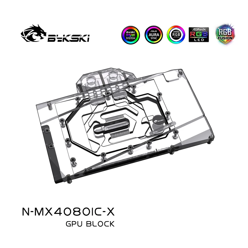 Bykski GPU Block for MAXSUN RT - Rtx 4080 Water Cooling Block 评论和价格