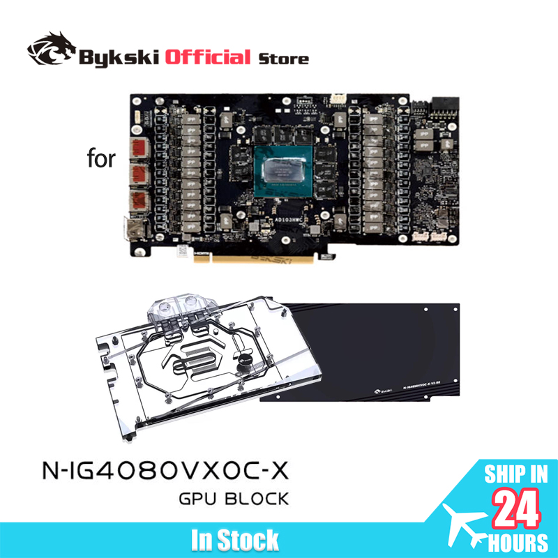 Bykski N-IG4080VXOC-X GPU Bloc - Rtx 4080 Water Cooling Block 评论和价格