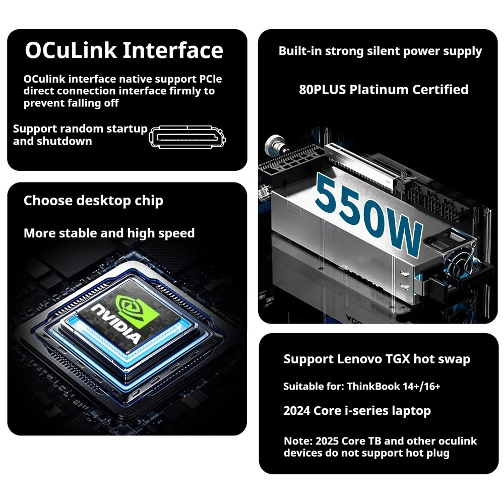 V100A eGPU Dock OCuLink Thunde - Oculink Gpu Dock Station 评论和价格