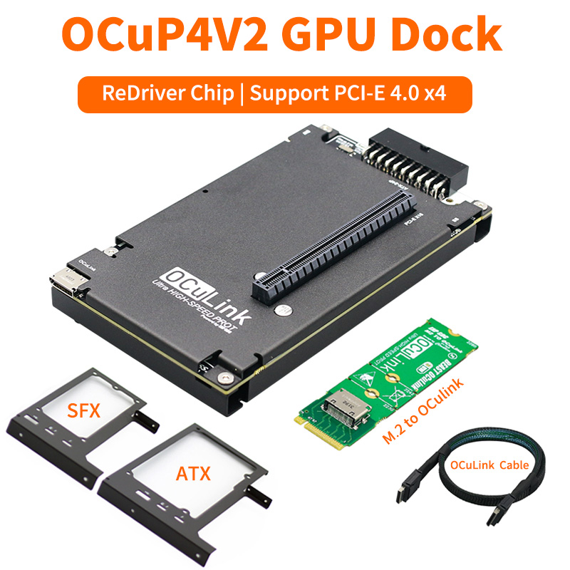 OCuP4V2 OCuLink GPU Dock ReDri - Oculink Gpu Dock Station 评论和价格