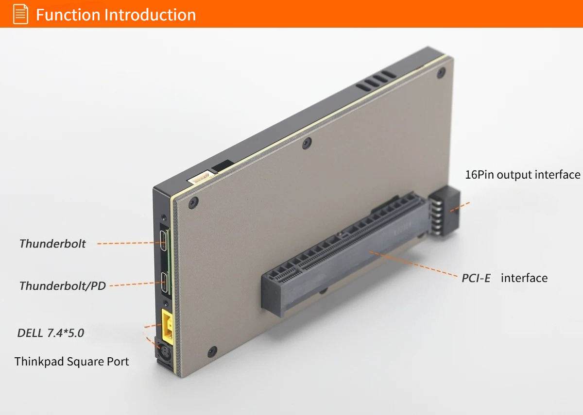 TH5P4GaN Laptop Thunderbolt 5/ - Gpu External Dock Egpu Thunderbolt 4 评论和价格