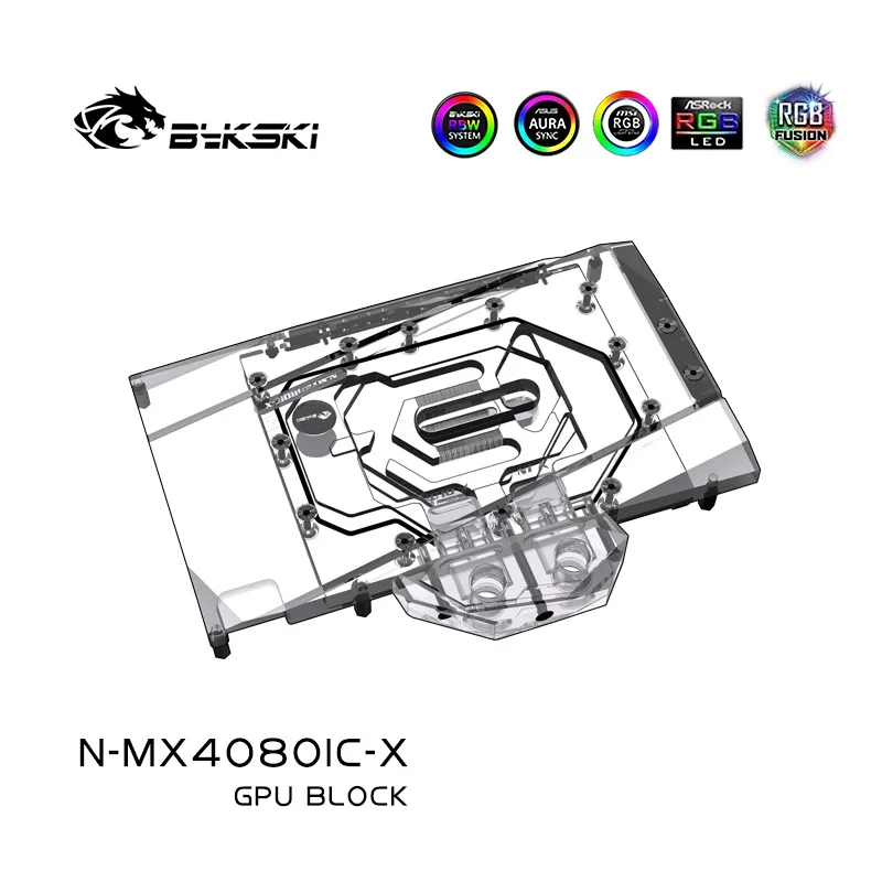 Bykski GPU Block for MAXSUN RT - Rtx 4080 Water Cooling Block 评论和价格