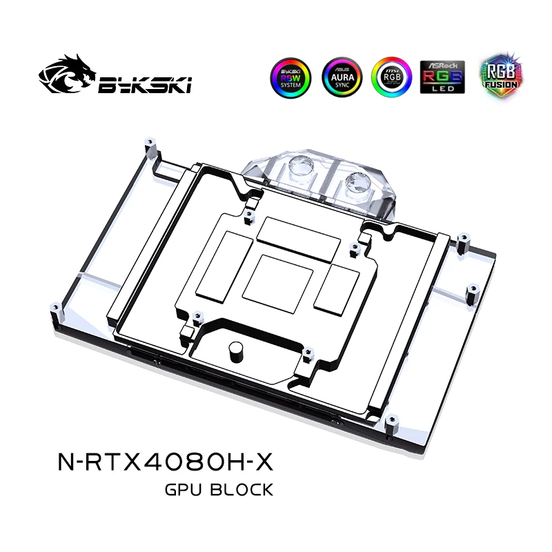Bykski N-RTX4080H-X GPU Block  - Rtx 4080 Water Cooling Block 评论和价格