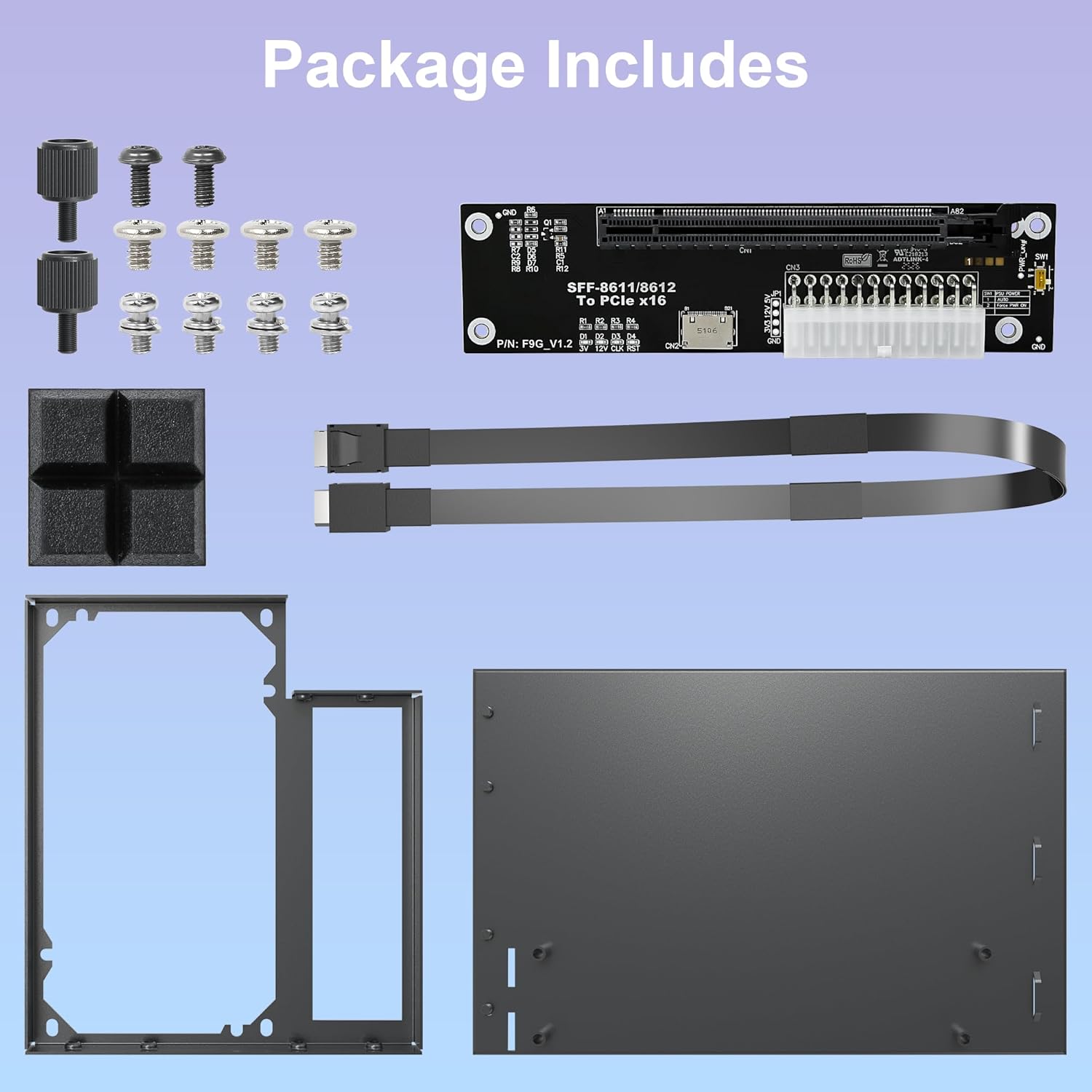 PCIe 4.0 X4 64Gbps EGPU Dock w - Oculink Gpu Dock Station 评论和价格