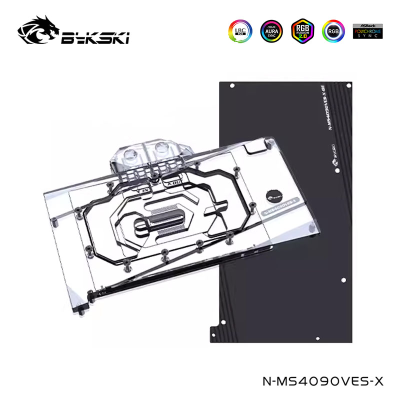 Bykski Full Cover Water Block  - Rtx 4090 Water Block Full Cover 评论和价格