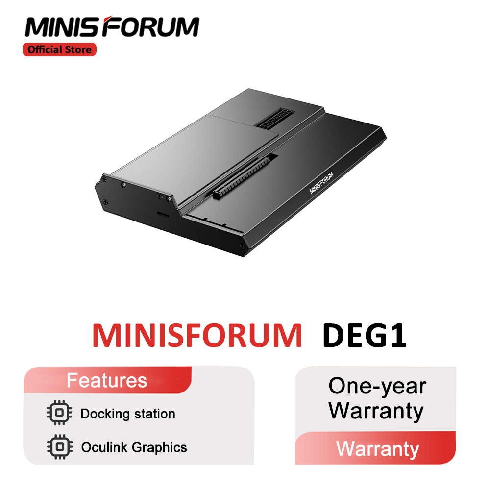 MINISFORUM DEG1 External GPU D - Oculink Gpu Dock Station 评论和价格