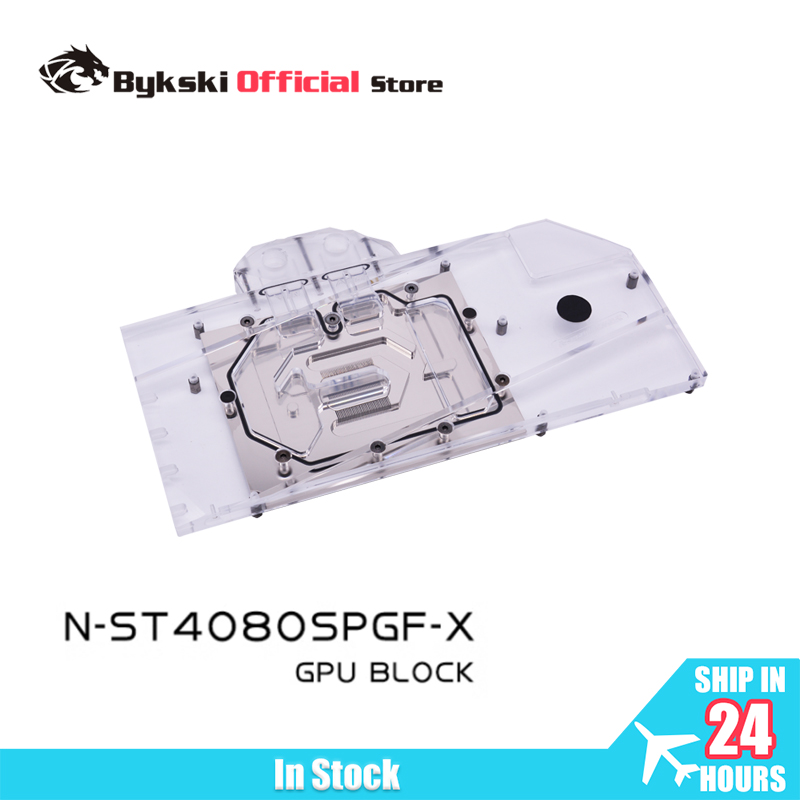 Bykski N-ST4080SPGF-X GPU Bloc - Rtx 4080 Water Cooling Block 评论和价格